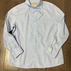 Zara Kids Sky Blue Button Down Shirt size 8